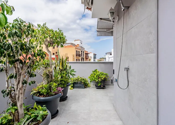 Encantador Piso En Centro De Con Gran Terraza Lägenhet *