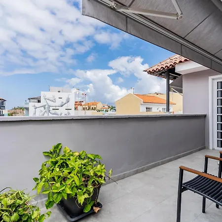 Encantador Piso En Centro De Con Gran Terraza Appartement Puerto de la Cruz (Tenerife)